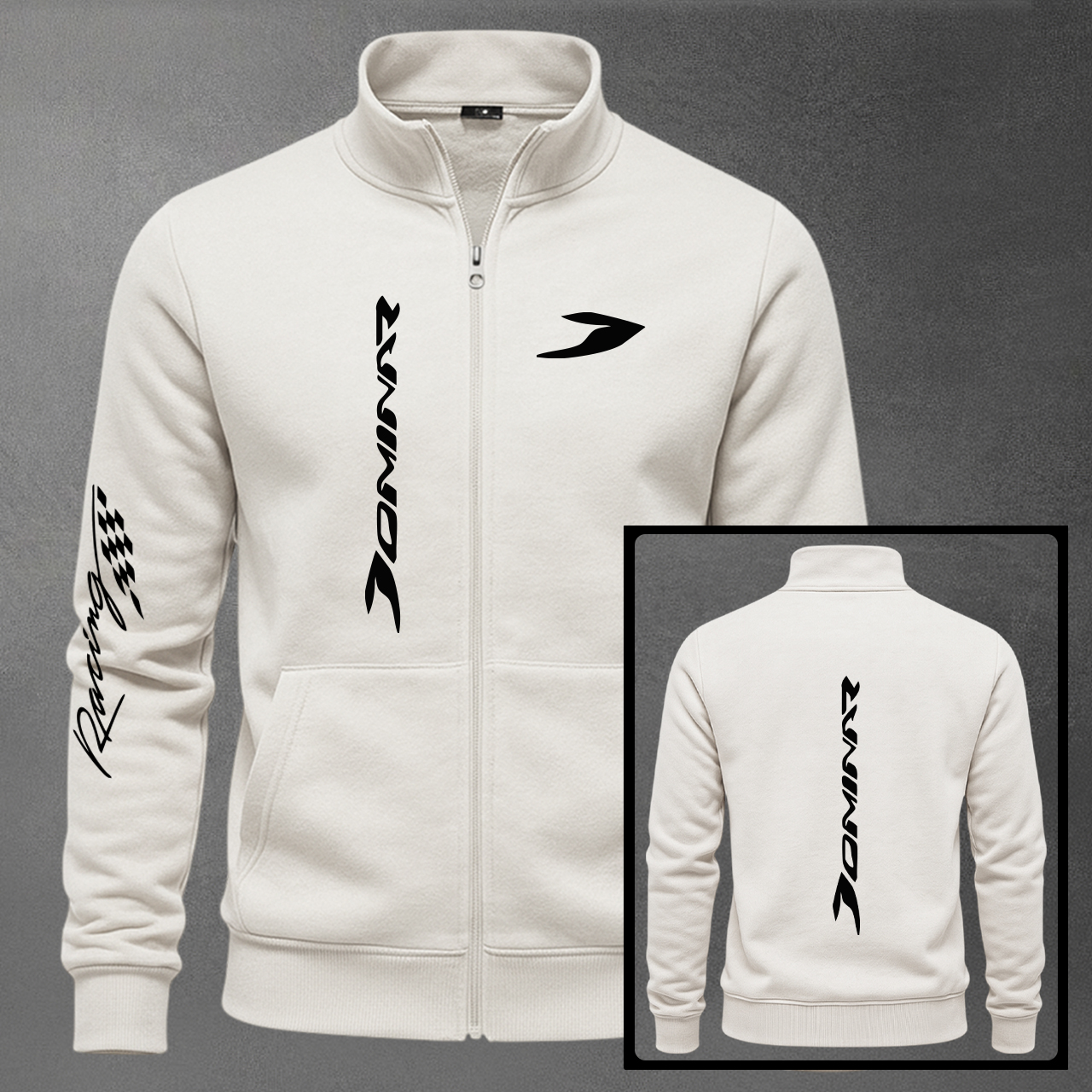 BUZO CUELLO ALTO MOTO DOMINAR ESTAMPADO